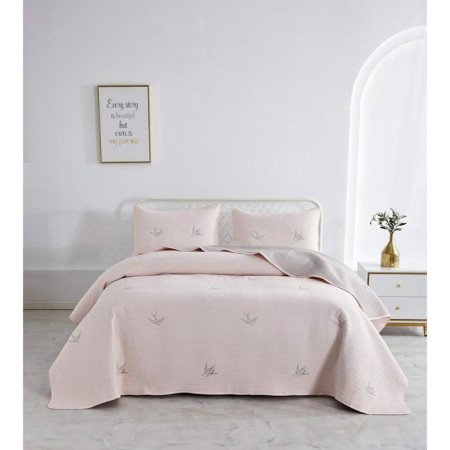 A set with a "Jacqueline" bedspread, size 230x250 cm, 50x70 cm - 2 pcs, color of the powder