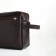 Lightning cosmetic bag, Textura, 2 external pockets, brown color