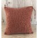 Pillowcase "Lama", size 45x45 cm, coffee color