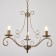Chandelier 73161/3 E14 40W bronze 56x56x46 cm Bayerlux