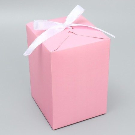 Gift folding box, packaging, "pink", 12 x 18 x 12 cm-1