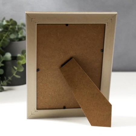 Photo frame plastic 13x18 cm "Sandless threads" champagne 22x17 cm-3