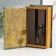 Safe Brush tree to the leatherette "Time - Money" 3D embossing 21x13x5 cm