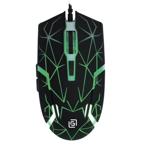 Mouse call 701G Black optical (3600DPI) USB for a laptop (6but)