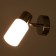 Bra Spot 03615/1 1x60W E14 Chrome/White 14x14x14 cm