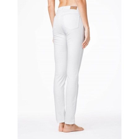Direct women's jeans with effect "Instant Correction of the abdomen" Conte Elegant, size XL, color white-1