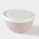 A bowl with a lid, 500 ml, 13.5 × 7.5 cm, color mix