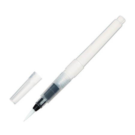 Watercolor paints, in cuvettes, with a brush, 12 colors-2