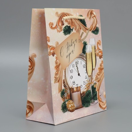Laminated vertical "New Year's time", MS 18 x 23 x 8 cm, New Year-2