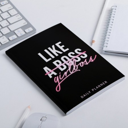 Diary in the thin cover of Like Girlboss A5, 80 sheets-2