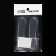 Five -holders for shoes, adhesive, silicone, 9.8 × 2.5 cm, pair, color transparent