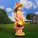 Garden figure "Girl with Bolshoi basket" 20x24x65cm mix