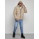 Sports male winter, size 54, beige color