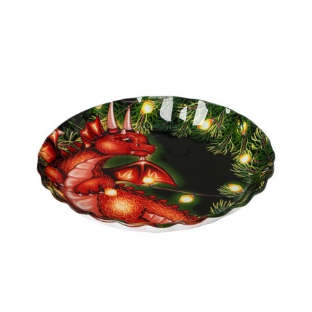 Glass Serving Serving Dilan "Dragosh", D = 19 cm-1