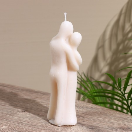 Candle "Hir" 4x4x15 cm, paraffin-2
