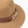 Women's hat with a chain minku beige color, rn 58