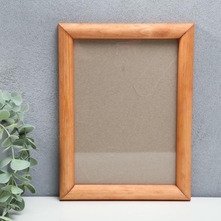 Photo frame 15x21 cm walnut (glass)