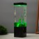 Lava lamp "Turtle" LED 3HAAA, USB green 7x7x23cm
