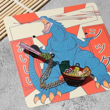 Icon "Japan" Ramen, colored in gold-1