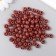 Beads for creativity tree "Rusty brown" D-0.8 cm, set 20 grams