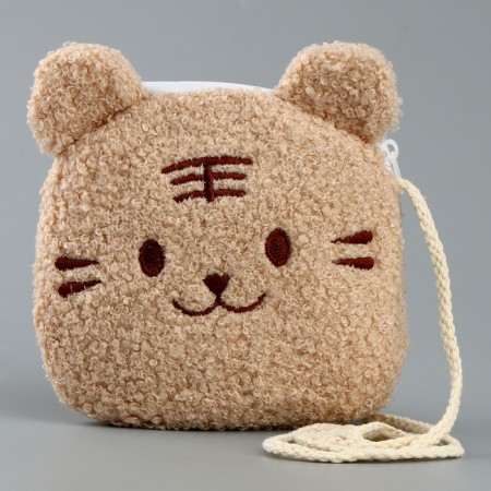 Soft bag "Tigerok". Beige color