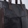 Soper bag with zipper, black color