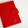 Cover for auto documents on the button, textura, red color