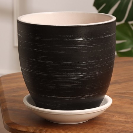 Flower Flower Potja Black Lines 3.5 L
