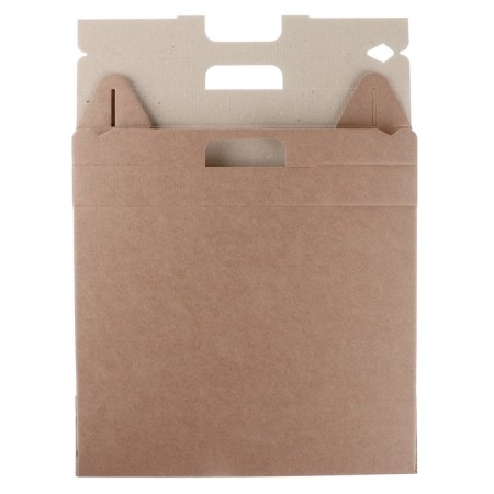 Universal box with a pen, brown, 34.5 x 8 x 27 cm-3