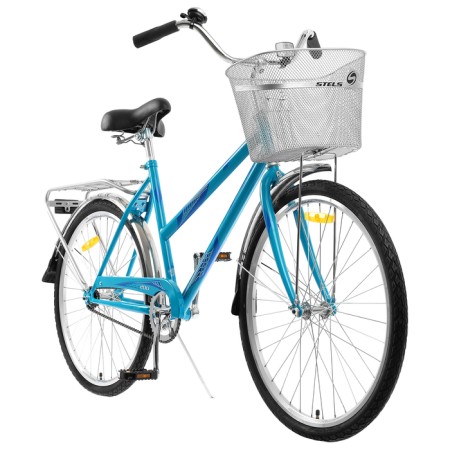 Bicycle 26 "Stels Navigator-200 Lady, Z010, turquoise color, frame size 19"-1