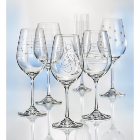 A set of glasses for the wine "Viola Elements", 450 ml, 6pcs-3