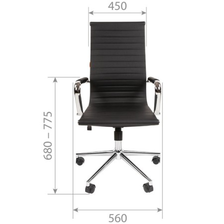 Chair Chairman 755 Eco -Premium Black-3