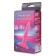 Anal stimulator jaga jaging No. 4, without vibration, 10 x 2 cm, pink