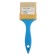 Brush flat promo, artificial bristles, plastic handle, 2.5 ", 63 mm
