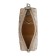 Key of zipper, ring, beige color