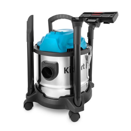 Vacuum cleaner KitFort KT-547, 1000 watts, 15 l, cord 6.8 m, silver-blue-1