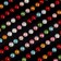 Rhinestones, pearl, on a glue basis, 3 mm, multi -colored