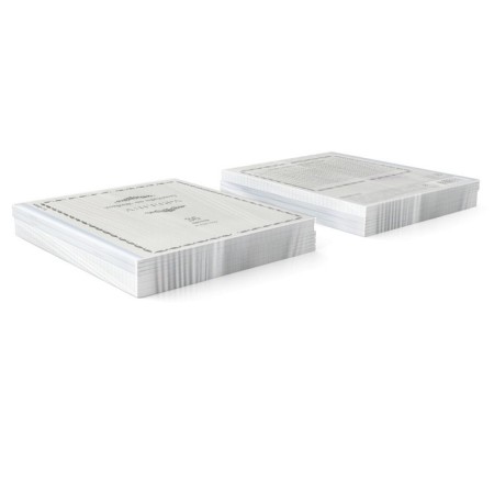Subject notebook, 36 sheets, cage, algebra, Erichkrause, "Akademknig", coated cardboard, block of OFSET 100%, information block-3