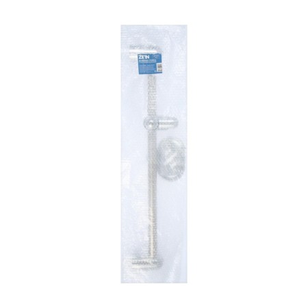 Showing Strait Zein S01, with a plastic soap dish, a turning holder, satin-5