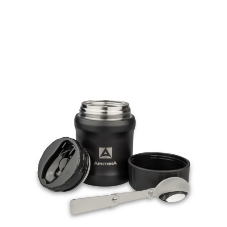 Thermos for food "Arctic", 500 ml, retains heat 12 hours, 14.2 x 9.7 cm, black-2