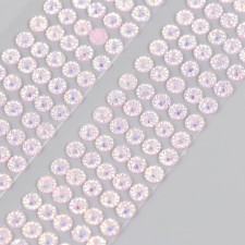 Semi -busines self -adhesive d 5 mm, pink chameleon