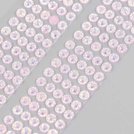 Semi -busines self -adhesive d 5 mm, pink chameleon