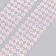 Semi -busines self -adhesive d 5 mm, pink chameleon