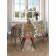 The tablecloth “African abstraction”, round, Saten, d = 150 cm