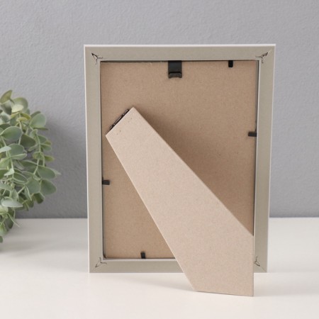 Photo frame Plastic "Office 2" 15x21 cm, white-3