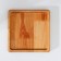 Adelica plate "Classics", 19 × 19 × 1.8 cm, saturated with mineral oil, birch