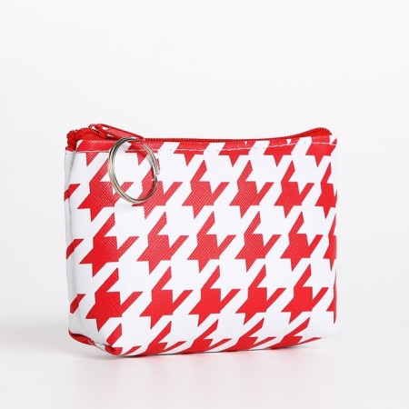 Women's wallet with zipper, color mix-1