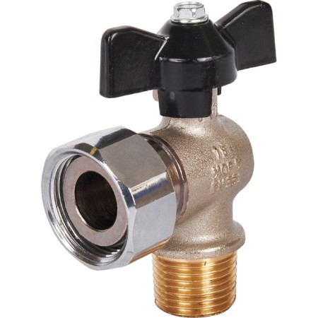 Ball barbar stout SVB-0010-001520, 1/2 "x3/4", inside thread/fraud nut, corner, butterfly