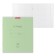 Notebook 12 sheets in the large cage of Erichkrause "Classic", cardboard cover, green