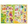 A book with a stroke layer and reusable stickers "New Year's riddles"